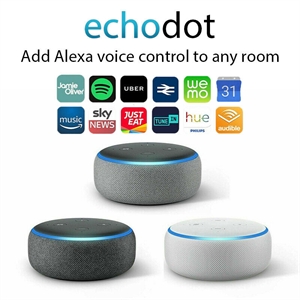 Echo Dot (3rd Generation), Fabric, Alexa Speaker - SOLD OUT!!
